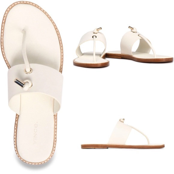 vince leather sandals